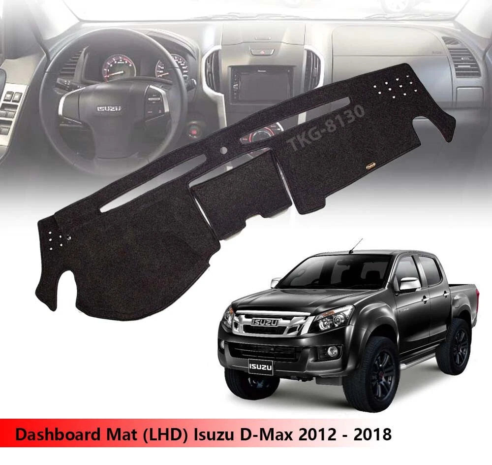 Dashboard Mat Cover for Isuzu D-Max Dmax (2012-2018)