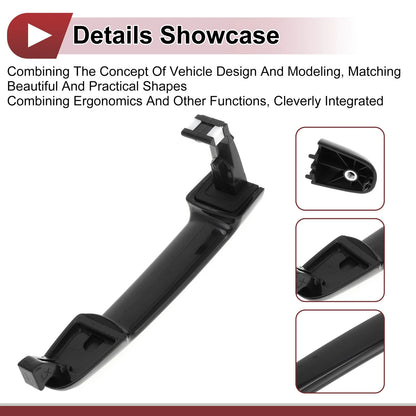 Car Door Handles Grip for Hyundai Sonata 2005-2010 (2 x Black)