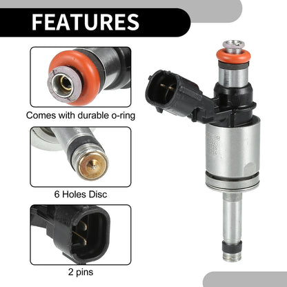 Fuel Injector No.CP9Z-9F593-B for Ford Focus 2012-2018 2.0L Black 1 x Pcs