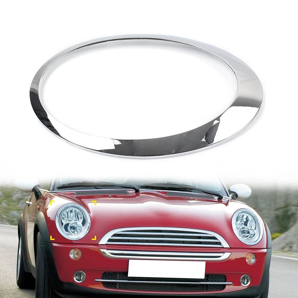Right Headlight Ring Trim Bezel Cover for BMW Mini Cooper R50 R52 R53 (2001-2006)