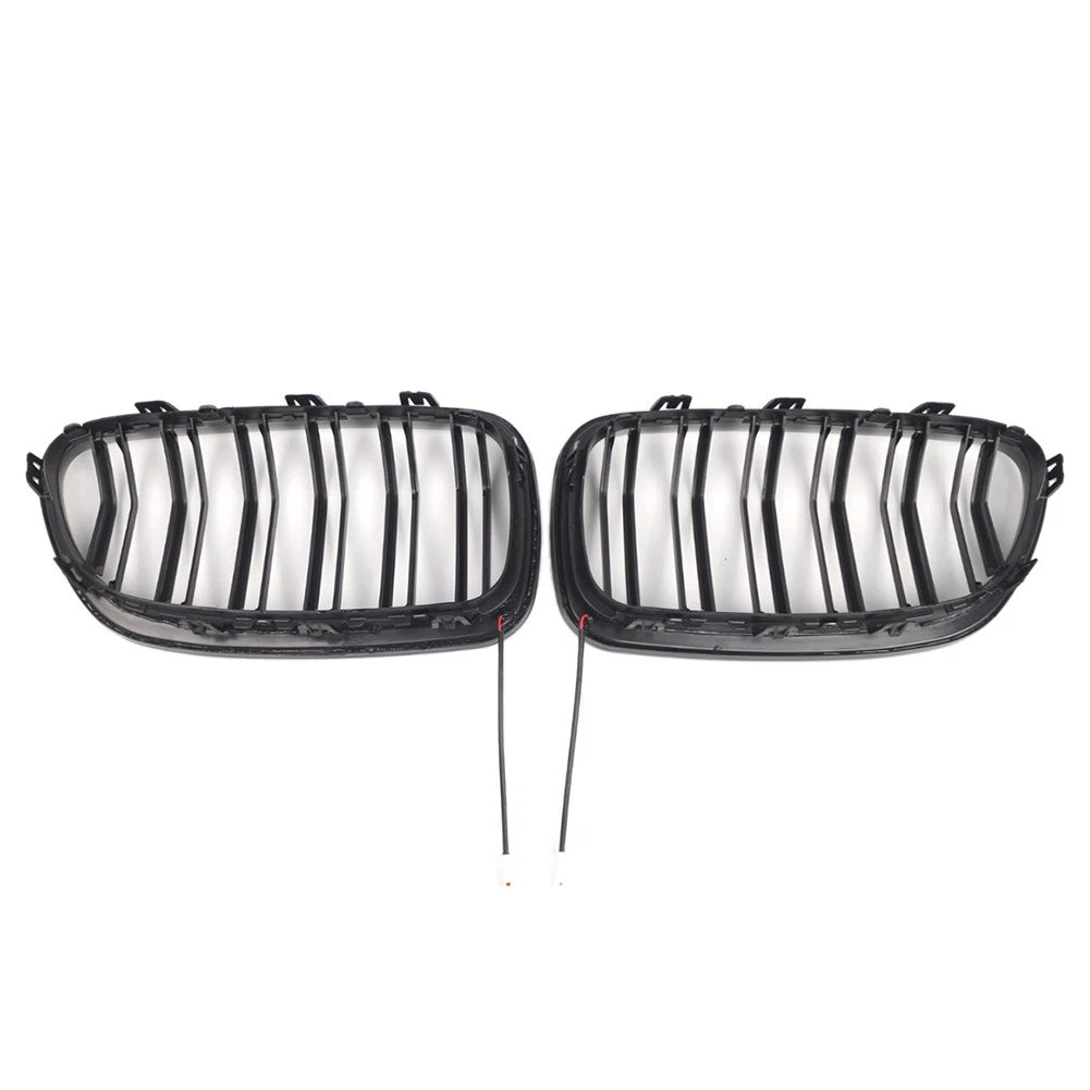 Front Kidney Grille with Light Strip for BMW 5 Series F10 F11 (2010-2016)