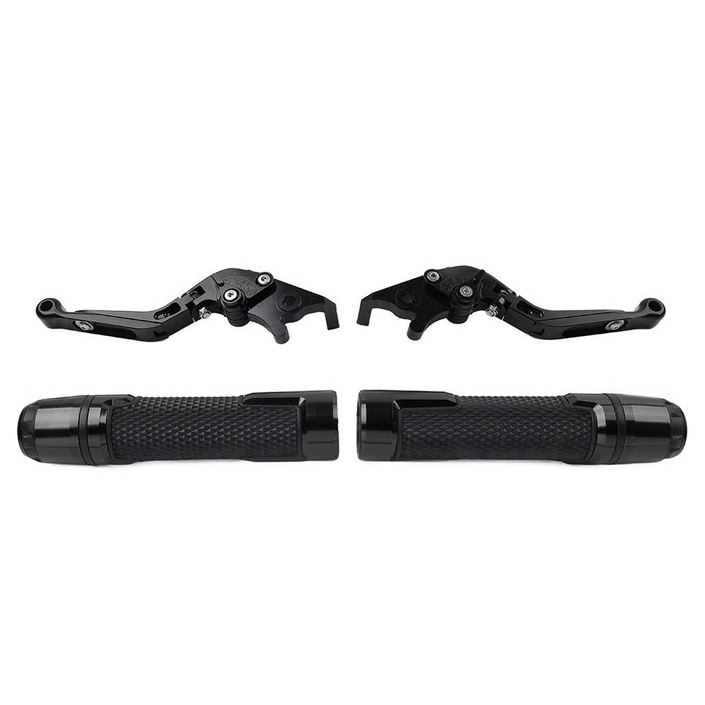 Folding Extendable Brake Clutch Levers Grip Set for Yamaha YZF R3 R25 (2015-2023)