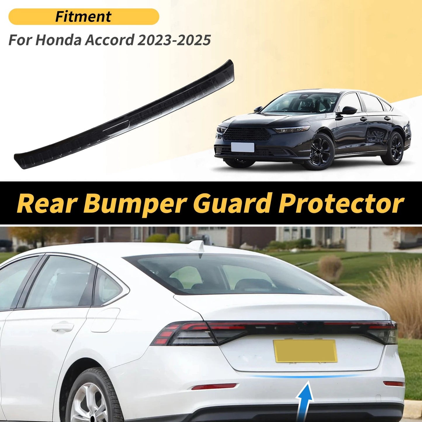 Bumper Guard for Honda Accord Titanium Tone (2023-2025)