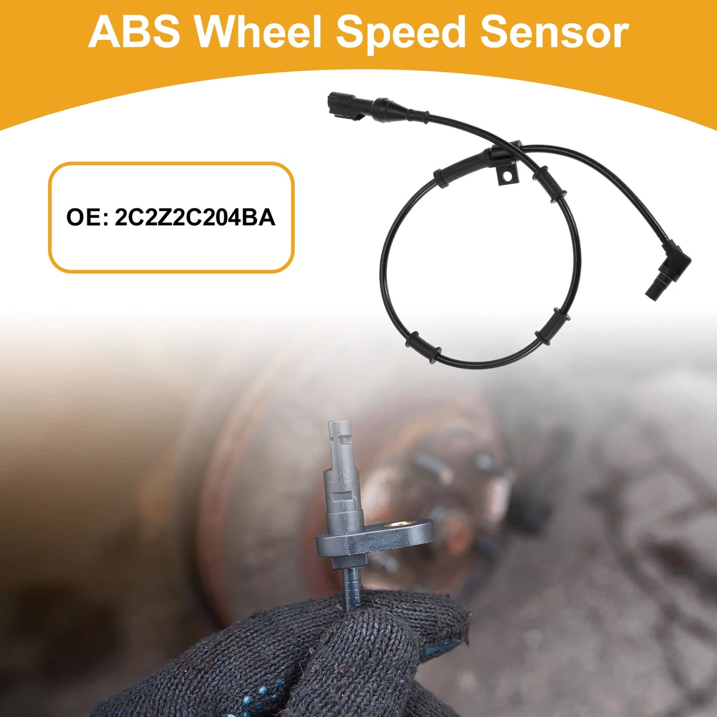 ABS Wheel Speed Sensor for Ford E-550 Super Duty (2003-2007)