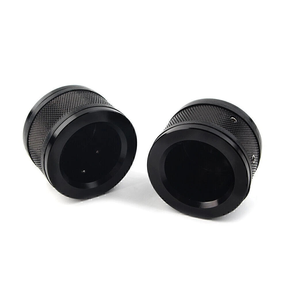 CNC Front Axle Nut Cover Caps for Harley Sportster Softail Road King