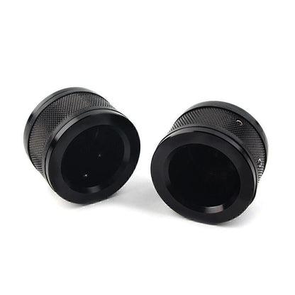 CNC Front Axle Nut Cover Caps for Harley Sportster Softail Road King