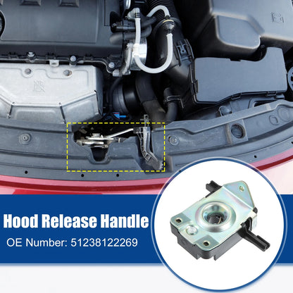 Front Left Hood Latch Lock Actuator for BMW 318i (1992-1998)