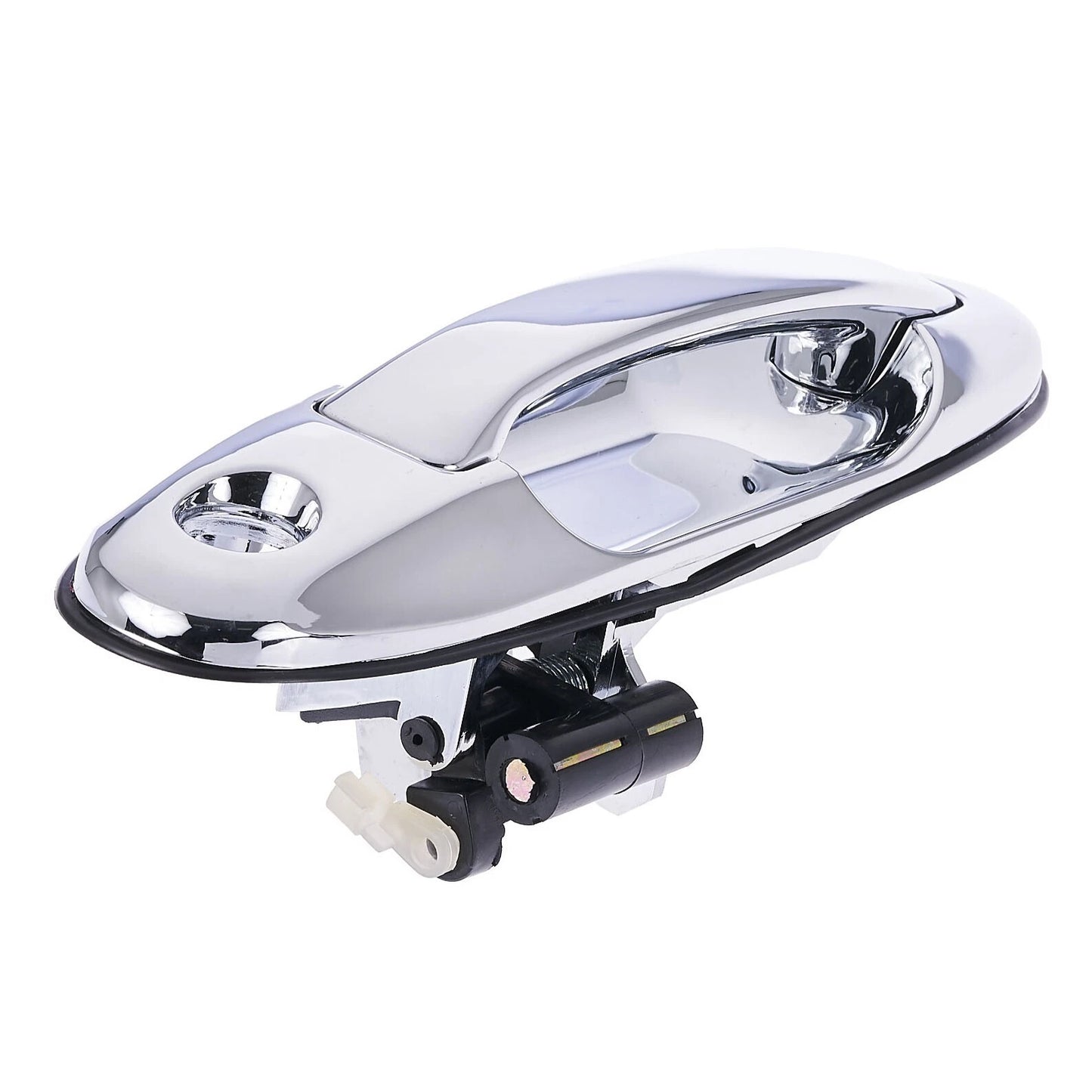 Chrome Door Handle Front Left Outer with Keyhole for Toyota Landcruiser J100 (1998-2007)