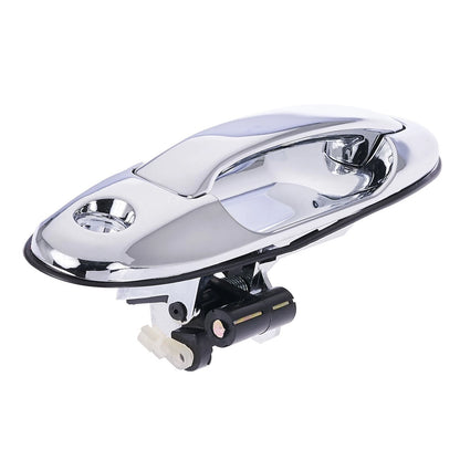 Chrome Door Handle Front Left Outer with Keyhole for Toyota Landcruiser J100 (1998-2007)