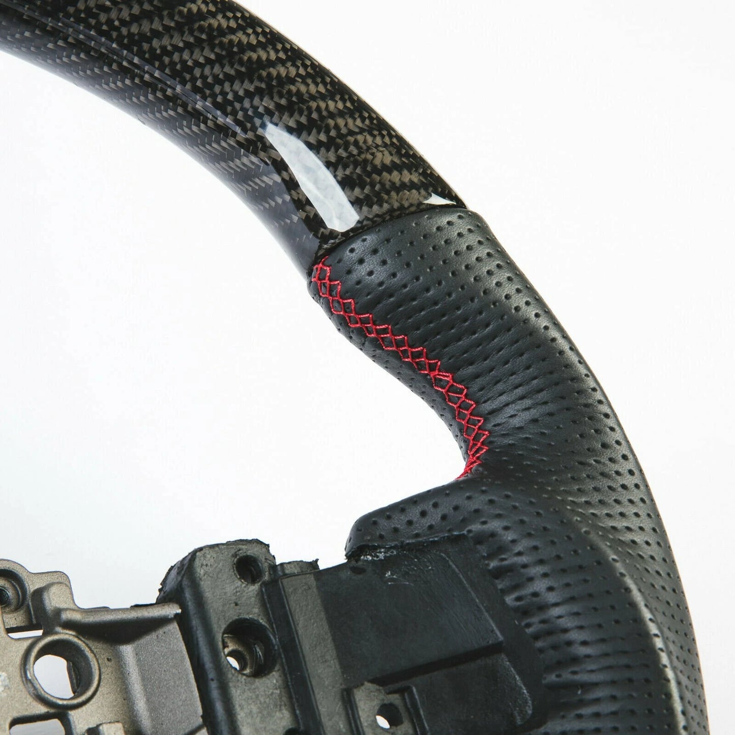 Steering Wheel Carbon Leather for Subaru Impreza Forester Legacy (2008-2011)