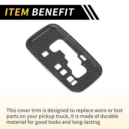 Center Console Gear Shift Frame Cover Trim for Jeep Wrangler JK (2007-2018)