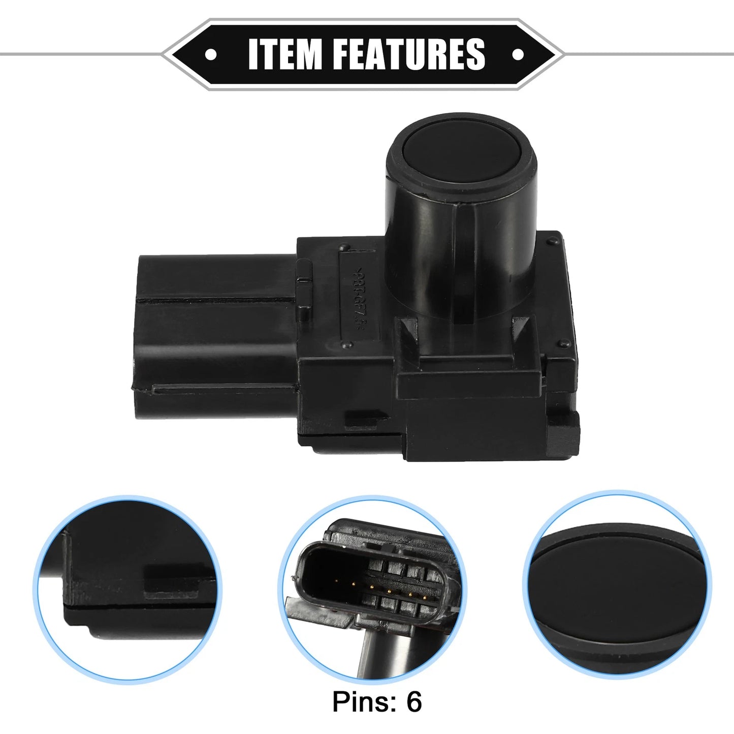 Parking Sensor PDC for Lexus LX570, Toyota Sequoia 2008-2015, Black
