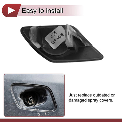 Front Left Bumper Trim Nozzle Cover for BMW 320i (2012-2019)