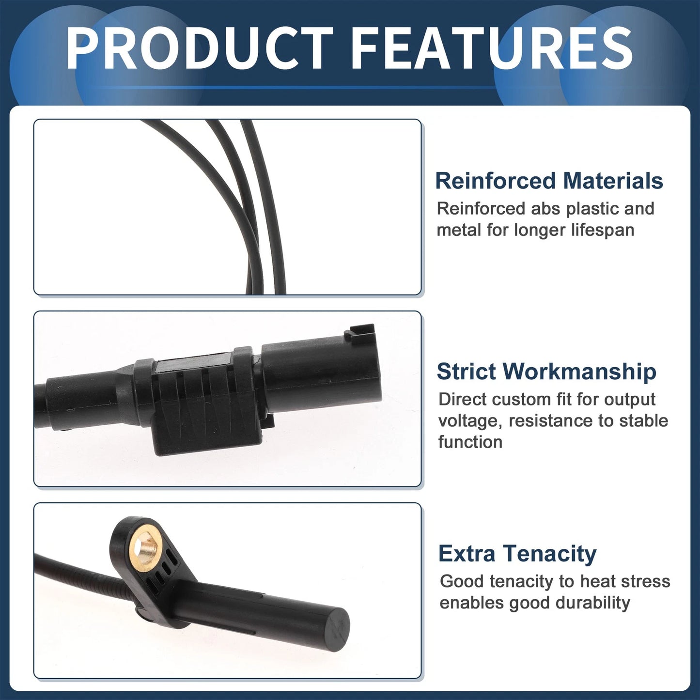 ABS Wheel Speed Sensor for Dodge Sprinter 3500 (2007-2009)