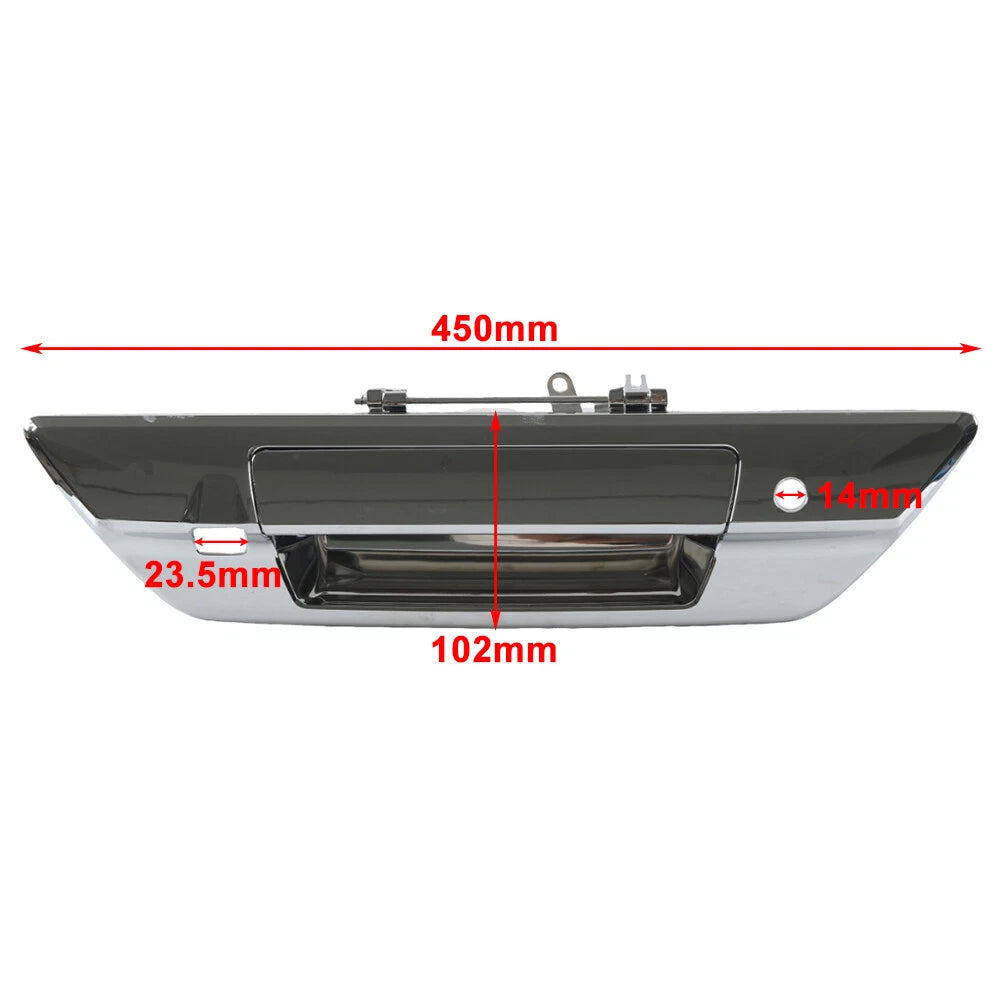 Tailgate Door Handle with Camera Key Holes for Toyota Hilux Revo (2015-2018)
