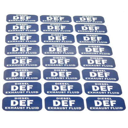 DEF Diesel Exhaust Fluid Sticker for Bio Fuel Car/Truck Station Gas Decal