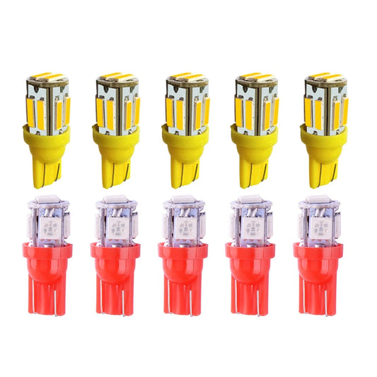10x Red/Amber LED Cab Roof Marker Lights for Hummer H2 (2003-2009)