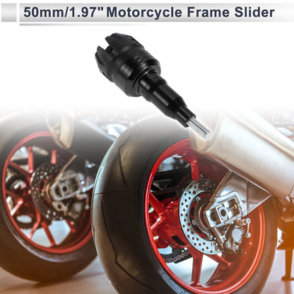 Motorcycle / 10mm / Slider Frame with Bolt Black for Motorcycle