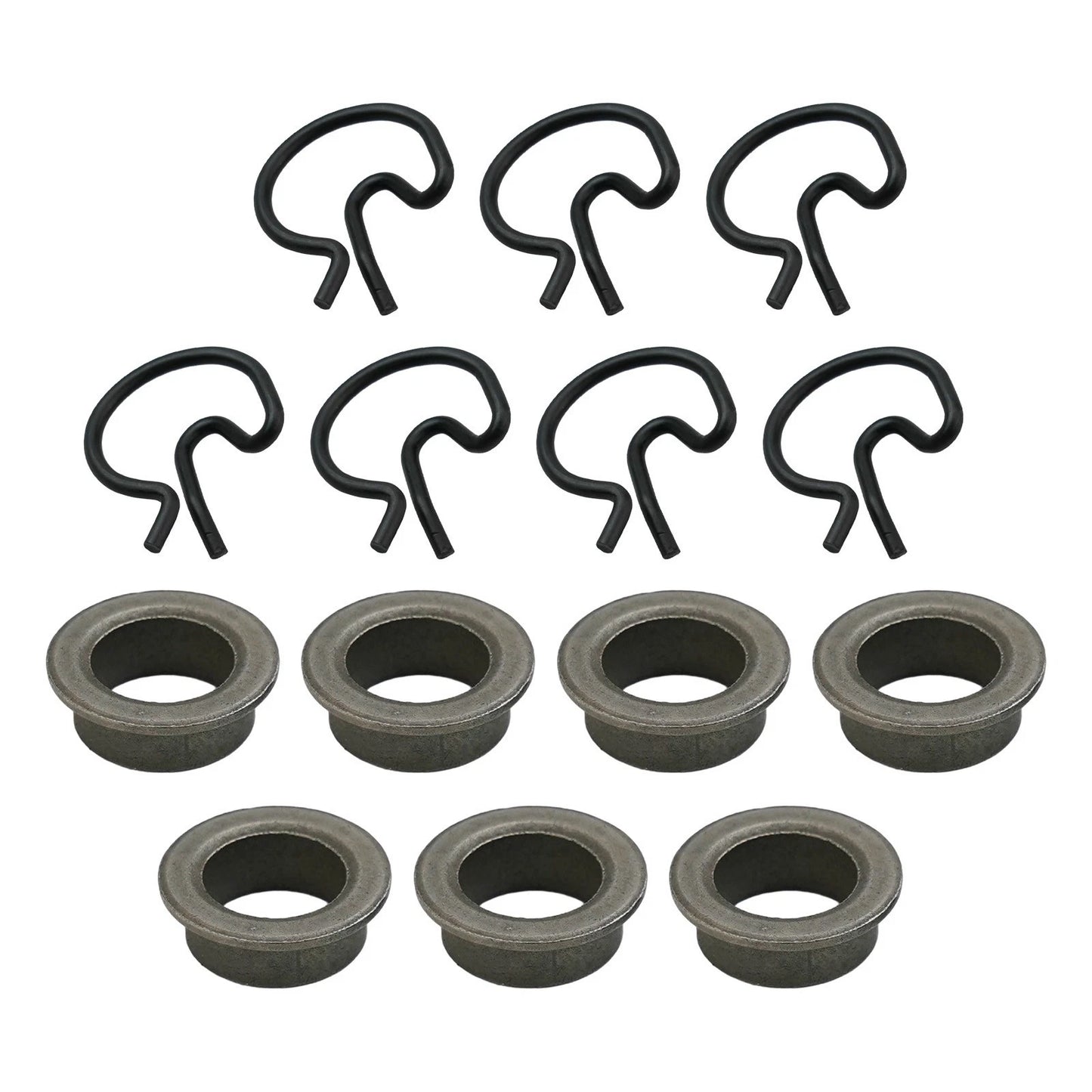 Complete Set Manual Transmission Shifter Bushings and Clips