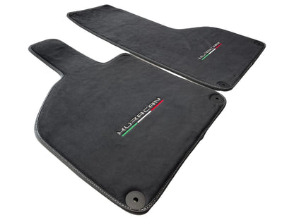 Floor Mats for Lamborghini Huracan Coupe Alcantara Leather LHD (2014-2023)