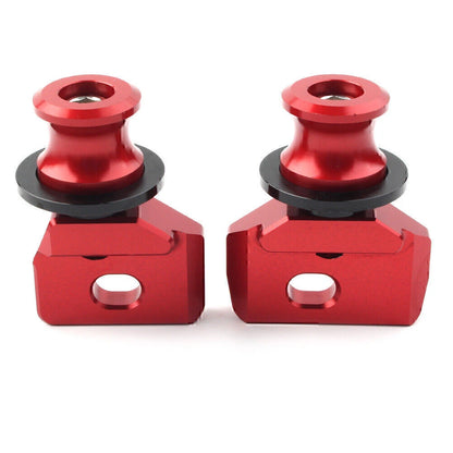 Red Moto Chain Adjustment Bracket Screws for Honda CB650R (2019-2023)