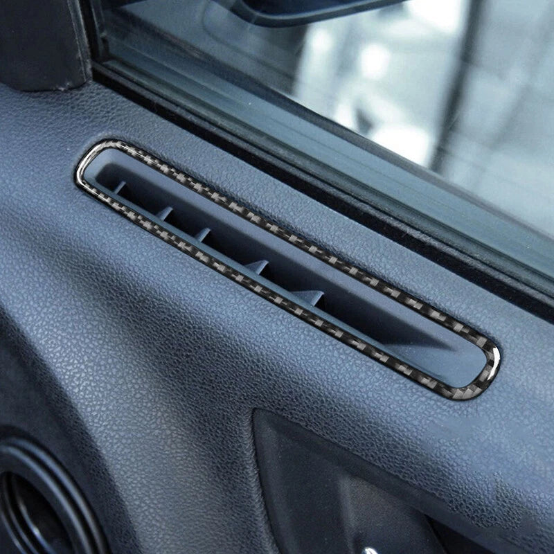 Interior Door Air Vent A/C Outlet Trim Cover Ring for Dodge Charger (2015+)