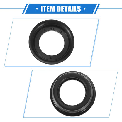 4 Pcs Crankshaft Oil Seal for Mitsubishi Eclipse (1995-1999)