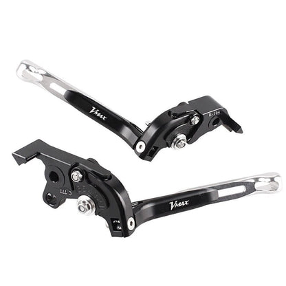 Foldable Brake Clutch Levers for Yamaha V-MAX 1700 (2009-2015) Black