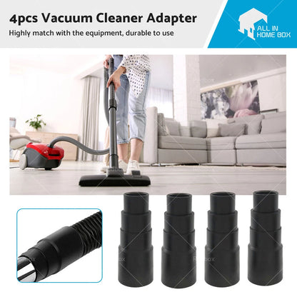 4 x Dust Extractor Hose Universal Adapter for Vacuum Cleaner Power Tool
