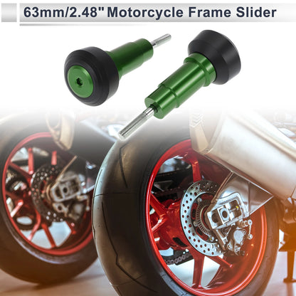 2 x 1.1" Aluminum Alloy Motorcycle Slider Frame for Motorcycle