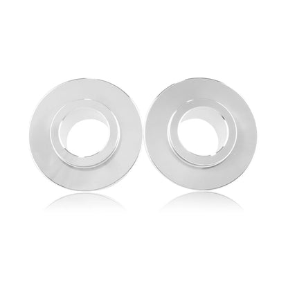Front Tapered Axle Wheel Spacers for Harley Touring (2008-2018) Chrome
