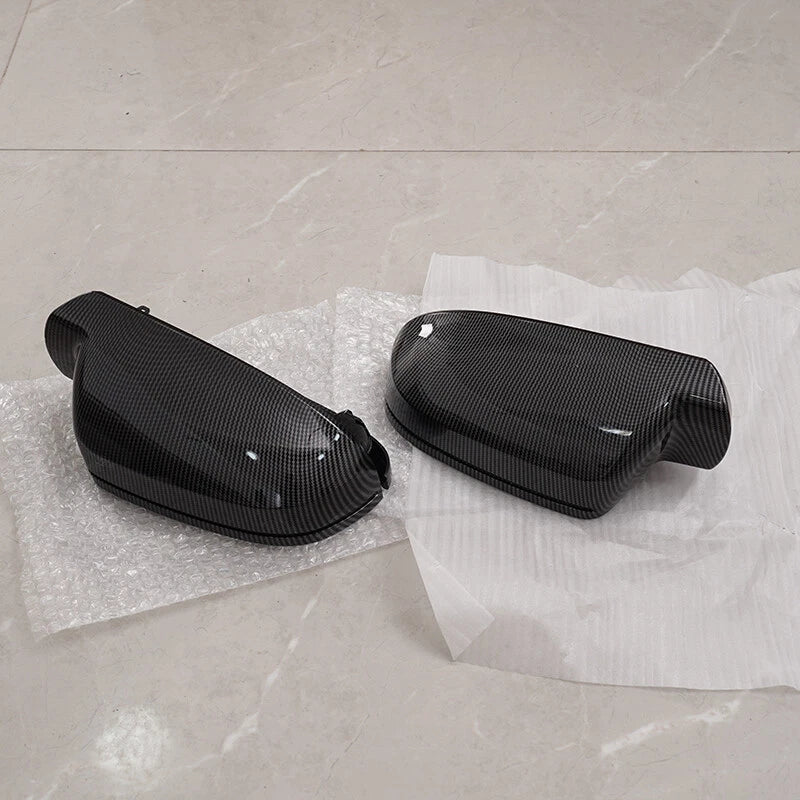 Carbon Look Wing Mirror Cover Cap for Audi A3 A4 A5 S5 RS4 RS5 (2013-2020)