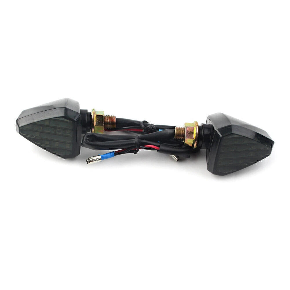 Universal Motorcycle Amber LED Turn Signal Lights for Bobber (N/A)