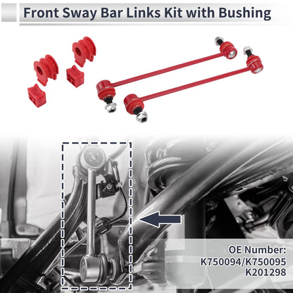 Front Stabilizer Bar Links & Bushings for Nissan Rogue (2008-2023)