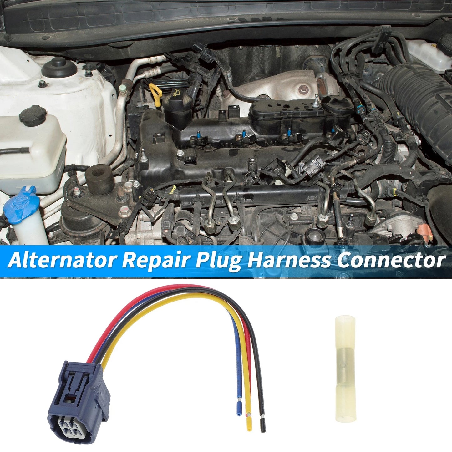 Alternator Repair Plug Harness Connector for Honda Pilot (2009-2011)