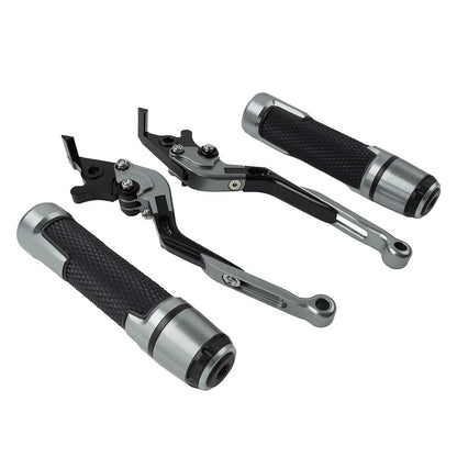 Extendable Brake Clutch Levers & Handlebar Grips for BMW R1200GS (2004-2012)