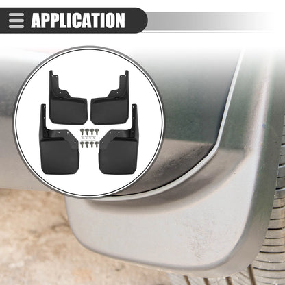 Car Mud Flaps Splash Guards for Jeep Wrangler (2007-2018)
