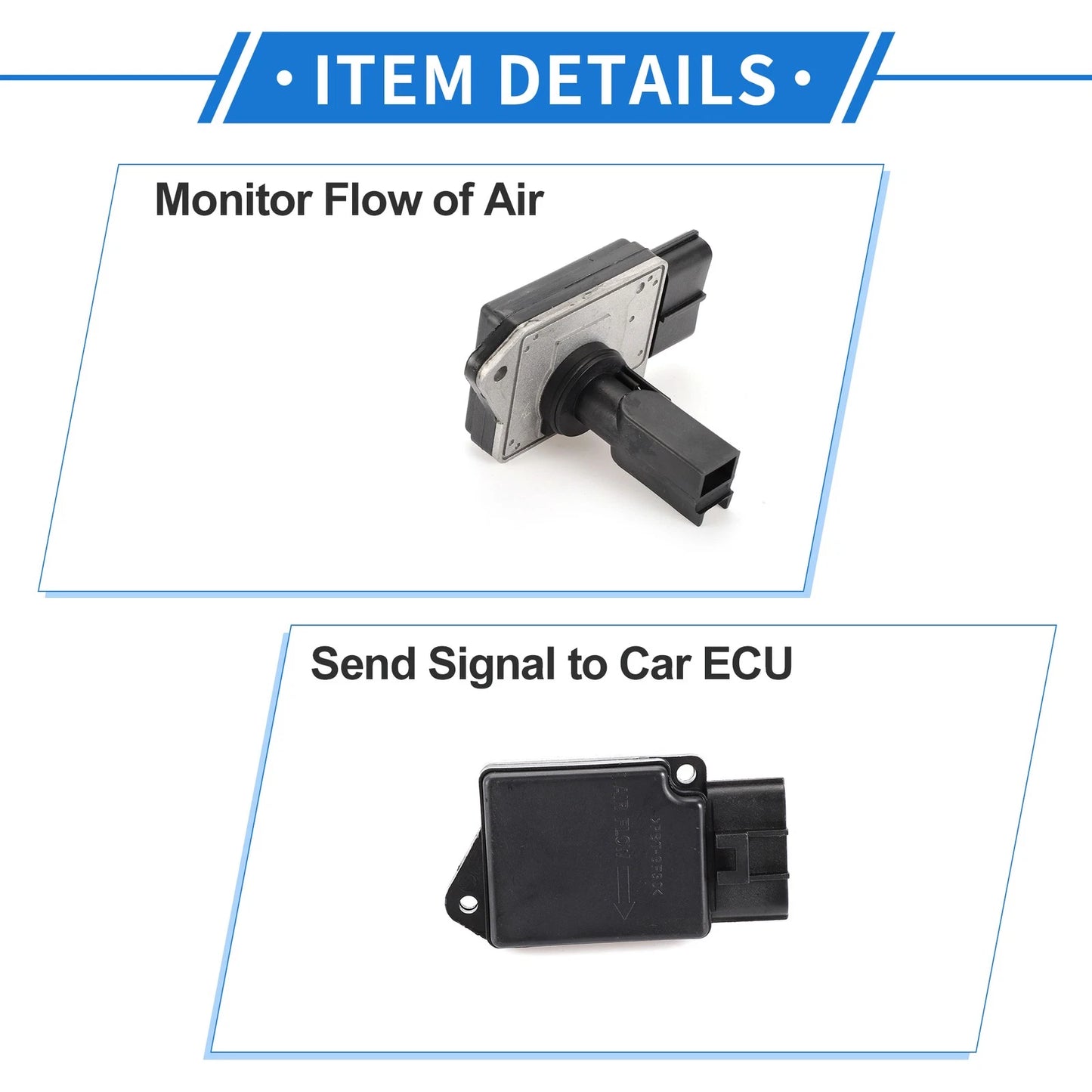 Mass Air Flow Sensor for Ford Focus, Transit, Galaxy (2000-2023)