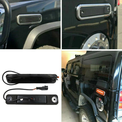 Smoke Lens Rear Side Marker Lights for Hummer H2 (2003-2009)