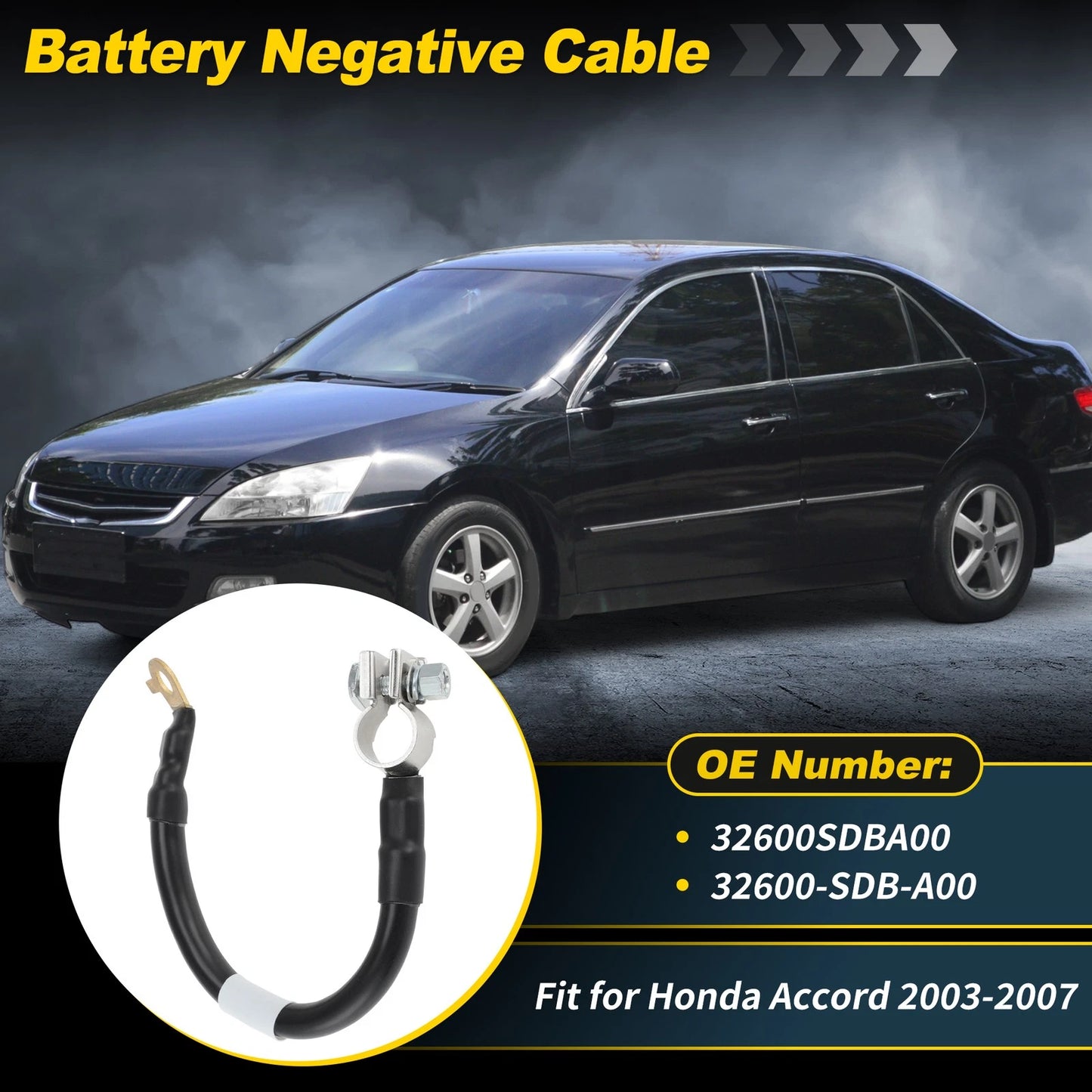 Battery Negative Cable for Honda Accord (2003)