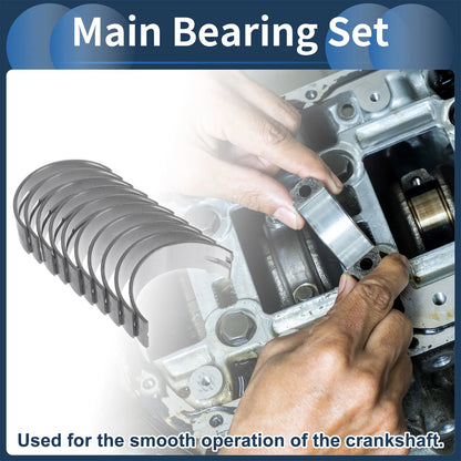 10 Pcs Main Bearing Set for Toyota Caldina (1995–2004)