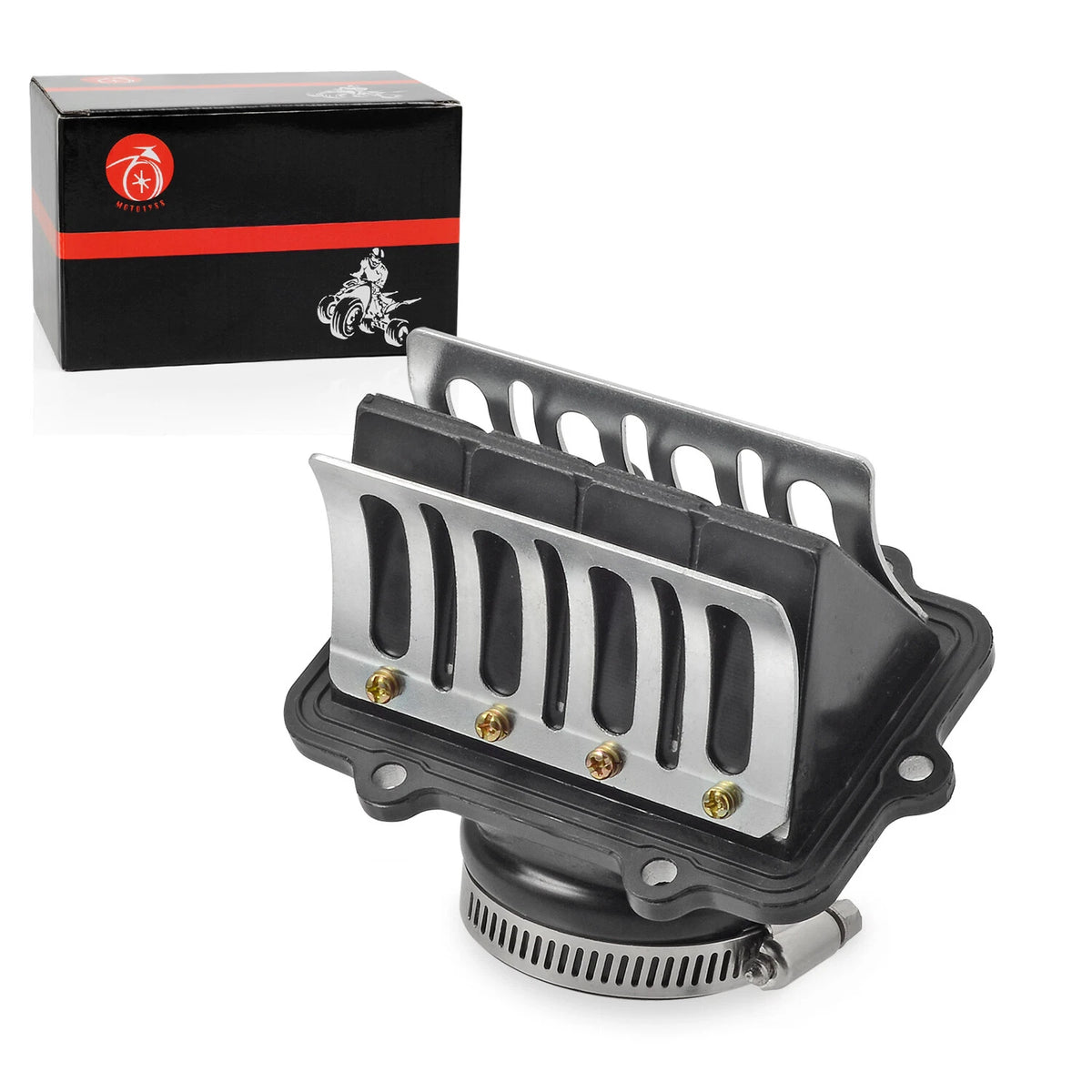 Carb Flange Intake Socket Reed Valve for Ski-Doo Legend Summit MXZ (2000-2004)