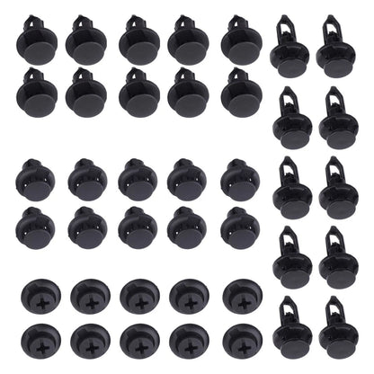 Bumper Panel Mounting Clip Protector Strip Rivets
