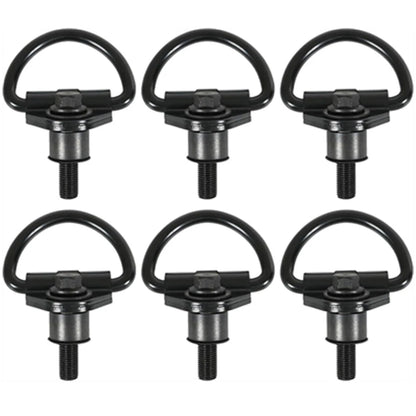 6 x Steel Cargo Hooks for 15-23 Ford Transit 150 250 350 (2015-2023)