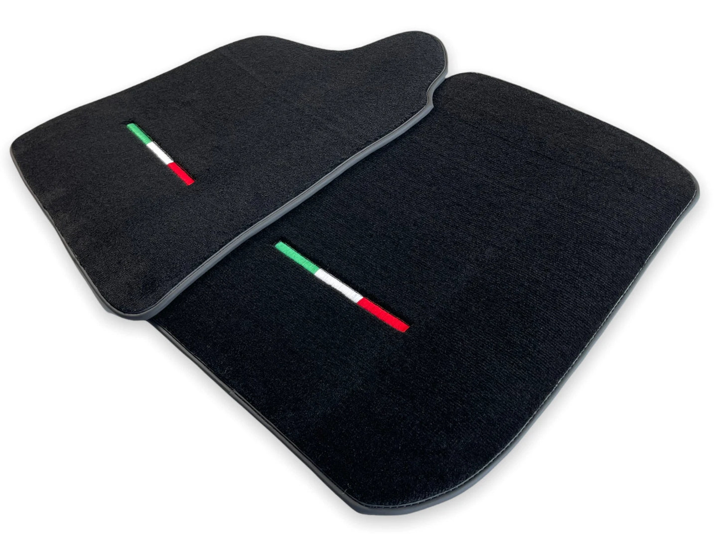 Floor Mats for Ferrari F12 Berlinetta Black Tailored Carpets (2012-2017)