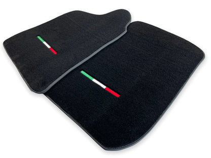 Floor Mats for Ferrari F12 Berlinetta Black Tailored Carpets (2012-2017)