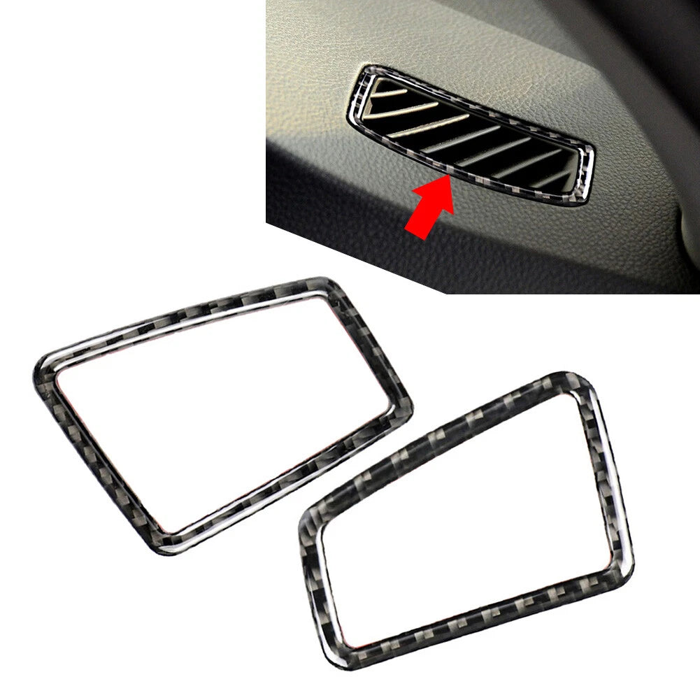 Dashboard Side Air Vent Outlet Cover Trim for BMW 3 Series E90 E92 E93 (2005-2012)