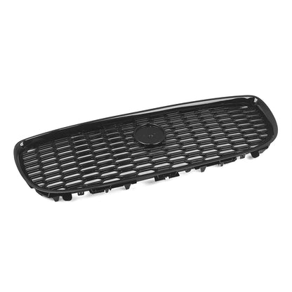 Front Bumper Upper Grille Mesh for Jaguar XE (2015-2020) Gloss Black