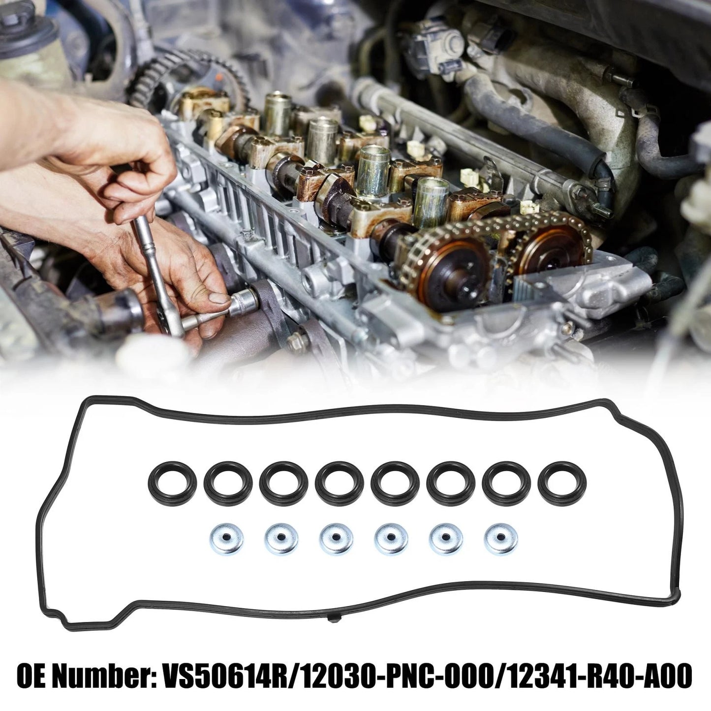 Valve Gasket Seal Set for Honda CR-V and Acura ILX
