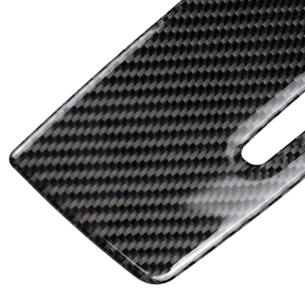 Black Gear Shift Box Panel Cover Trim for BMW 3 Series E90 E92 E93 (2005-12)